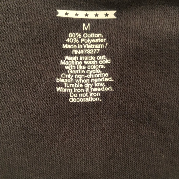 Ladies Grey Graphic Tee T-Shirt - size medium - Picture 3 of 3